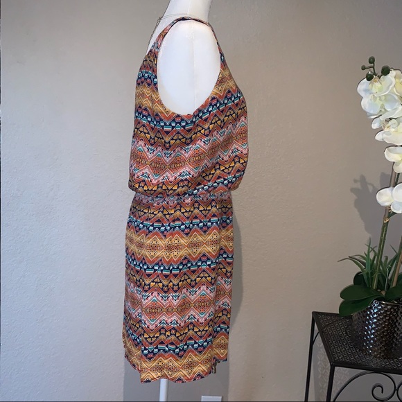 City Triangles multicolor sleeveless dress size M - Picture 5 of 9